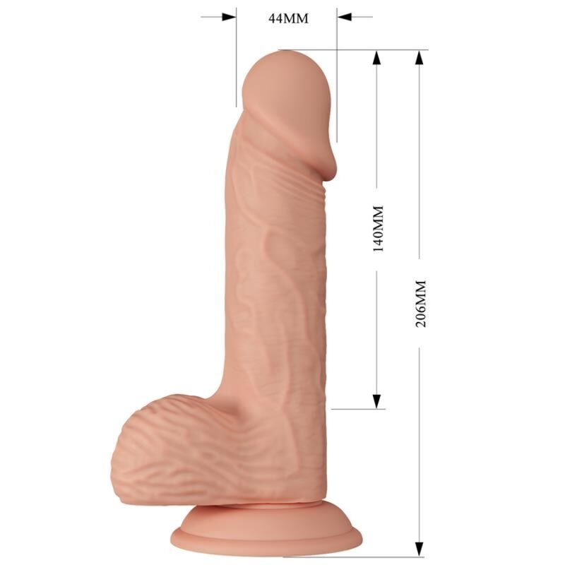 Baile Beautiful Encounter Catoblepas Dildo Realistico Flessibile 20,6 cm – immagine 6