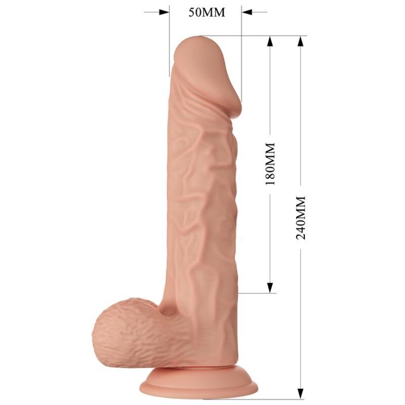 Baile Beautiful Encounter Buraq Dildo Realistico Flessibile 24 cm – immagine 6
