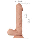Baile Bellissimo Incontro Berqrisi Vibratore Realistico 26 cm con Ventosa – immagine 7