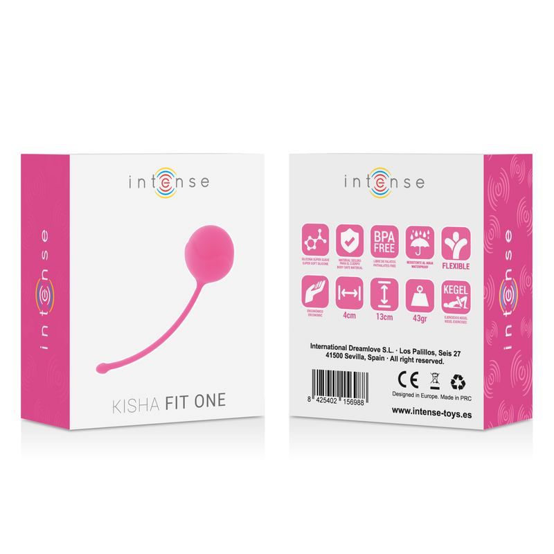 Intense Kisha Fit One Palline Kegel in Silicone Fucsia – immagine 3