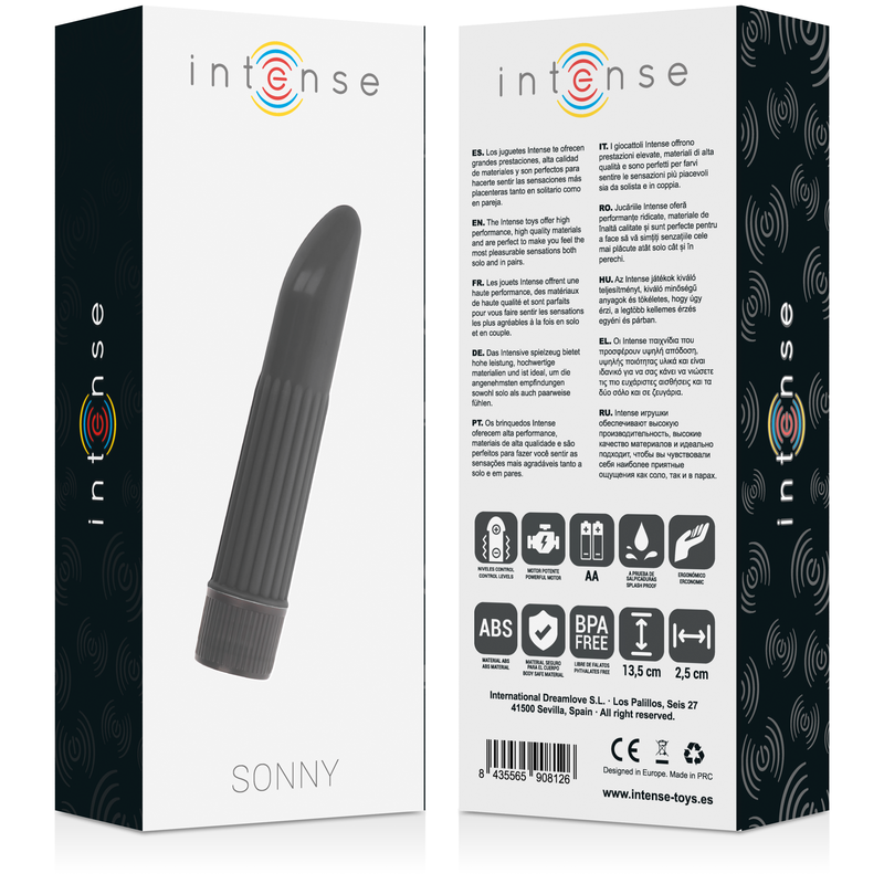 Intense Sonny Mini Vibratore Classico Nero – immagine 4