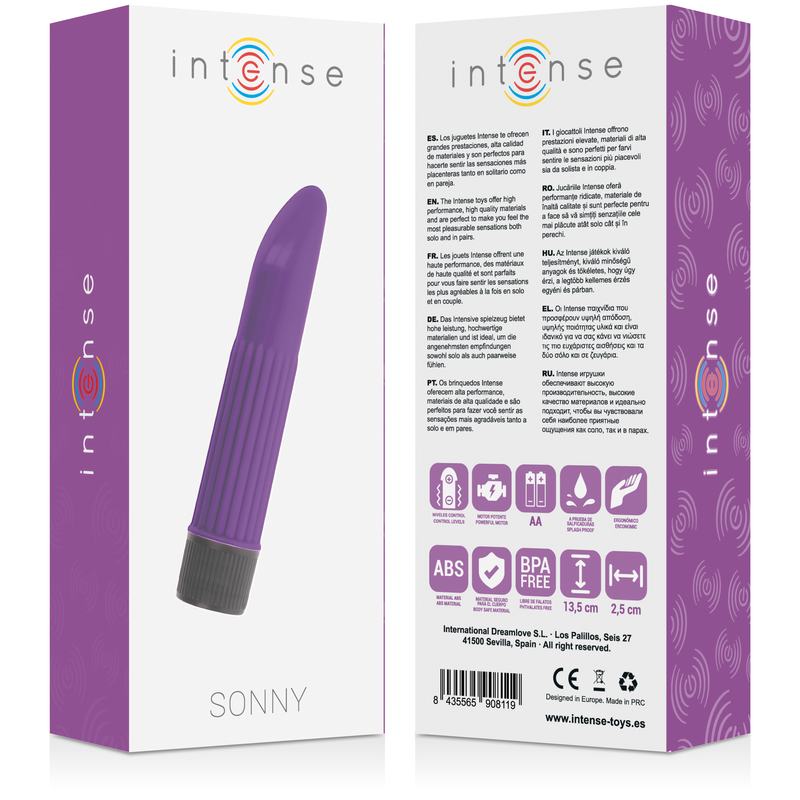 Intense Sonny Mini Vibratore Classico Lilla – immagine 4