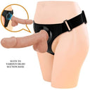 Pretty Love Slip Strap-On Universale con Dildo Jerry 21,8 cm Naturale – immagine 2