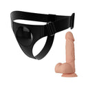 Pretty Love Slip Strap-On Universale con Dildo Jerry 21,8 cm Naturale – immagine 4