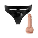Pretty Love Slip Strap-On Universale con Dildo Jerry 21,8 cm Naturale – immagine 3