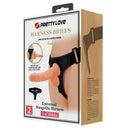 Pretty Love Slip Strap-On Universale con Dildo Tom 20 cm Naturale – immagine 10
