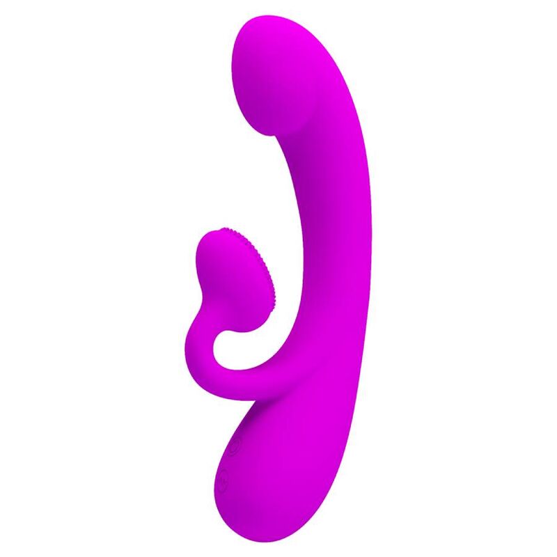 Pretty Love Sincere Vibratore Rabbit con Setole Clitoridee Viola – immagine 2