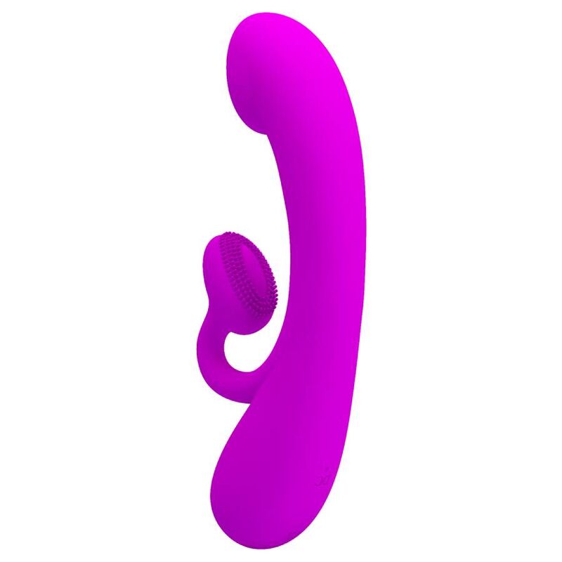 Pretty Love Sincere Vibratore Rabbit con Setole Clitoridee Viola – immagine 3