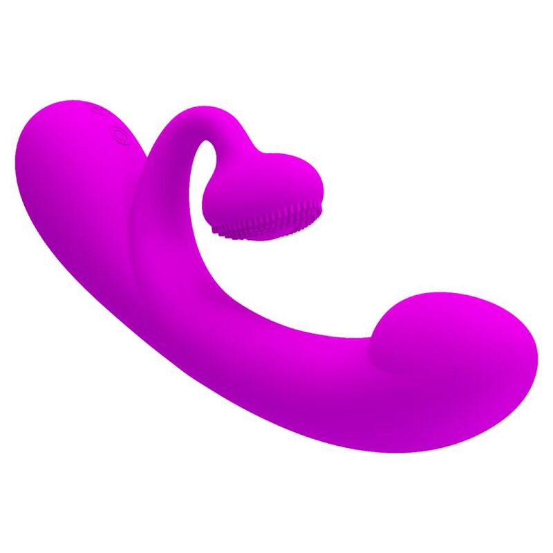 Pretty Love Sincere Vibratore Rabbit con Setole Clitoridee Viola – immagine 6