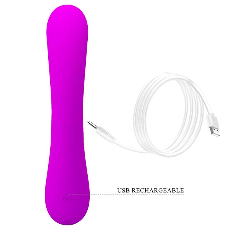 Pretty Love Sincere Vibratore Rabbit con Setole Clitoridee Viola – immagine 8