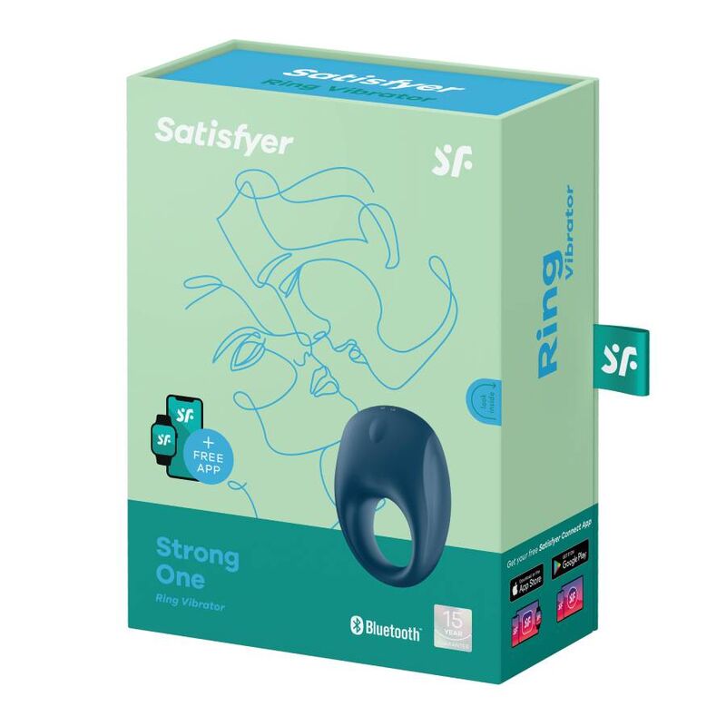 Satisfyer Strong One Anello Vibrante con App Nero – immagine 6
