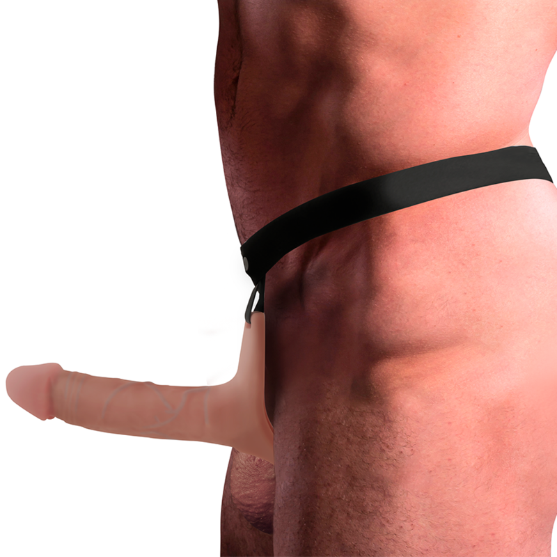 Intense Imbracatura Cava con Dildo in Silicone 16 × 3,5 cm – immagine 3