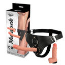 Harness Attraction Murdock Strap-On con 2 Dildo Realistici 19,8 + 15 cm – immagine 2