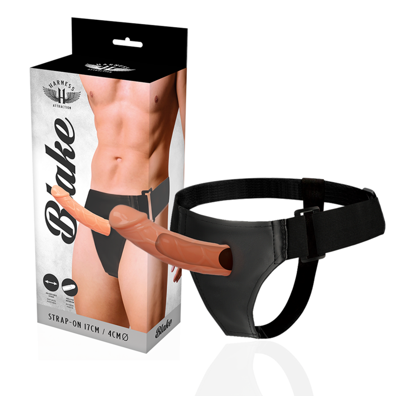 Harness Attraction Blake Strap-On Cavo 15,5 cm