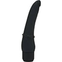 Get Real Classic Smooth Vibratore Liscio in Silicone Nero 17,5 cm
