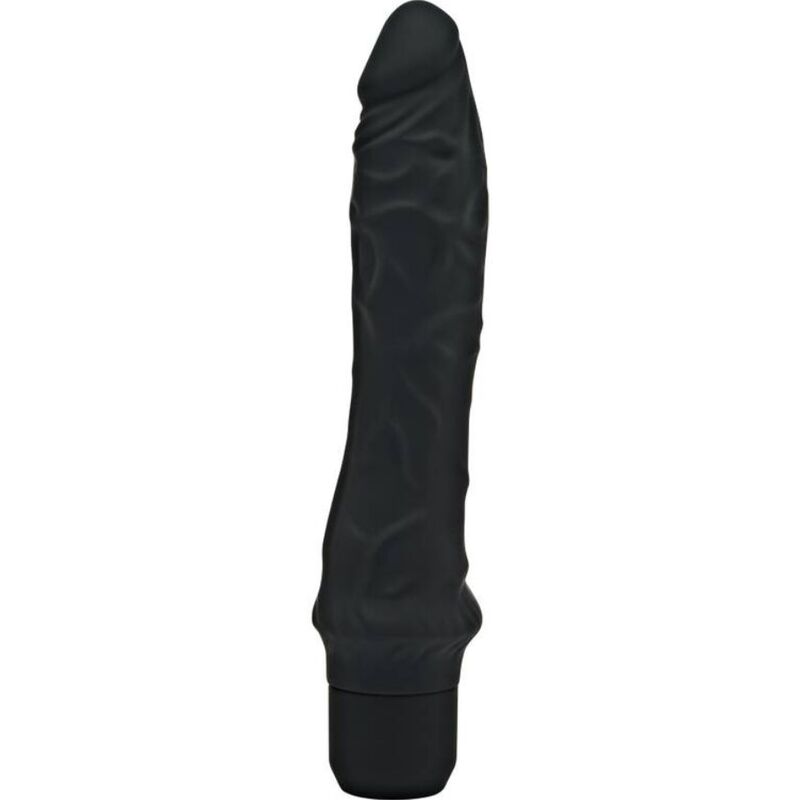 Get Real Classic Large Vibratore Grande in Silicone Nero 25 cm