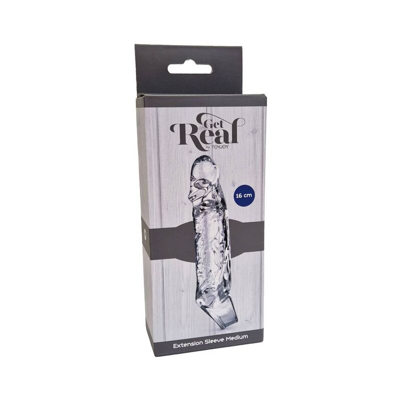 Get Real Guaina Estensore Pene Media Trasparente – immagine 3
