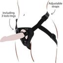Get Real Imbracatura Strap-On Classic Nera con 3 Anelli
