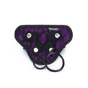 Get Real Imbracatura Strap-On Lace Viola con 3 Anelli – immagine 2