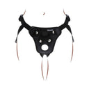 Get Real Imbracatura Strap-On Pleasure Nera con 3 Anelli – immagine 4