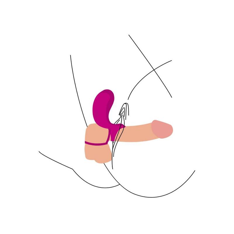 Xocoon Anello Stimolatore di Coppia Fucsia – immagine 5