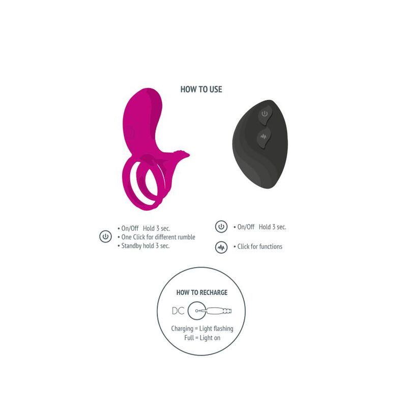 Xocoon Anello Stimolatore di Coppia Fucsia – immagine 4