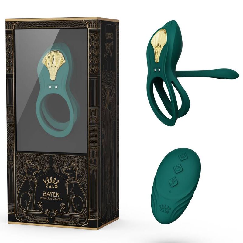 Zalo Bayek Vibratore di Coppia Ricaricabile Verde – immagine 20