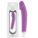 Dolce Vita Vibratore Realistico in Silicone Viola con Guaina Rimovibile – immagine 2