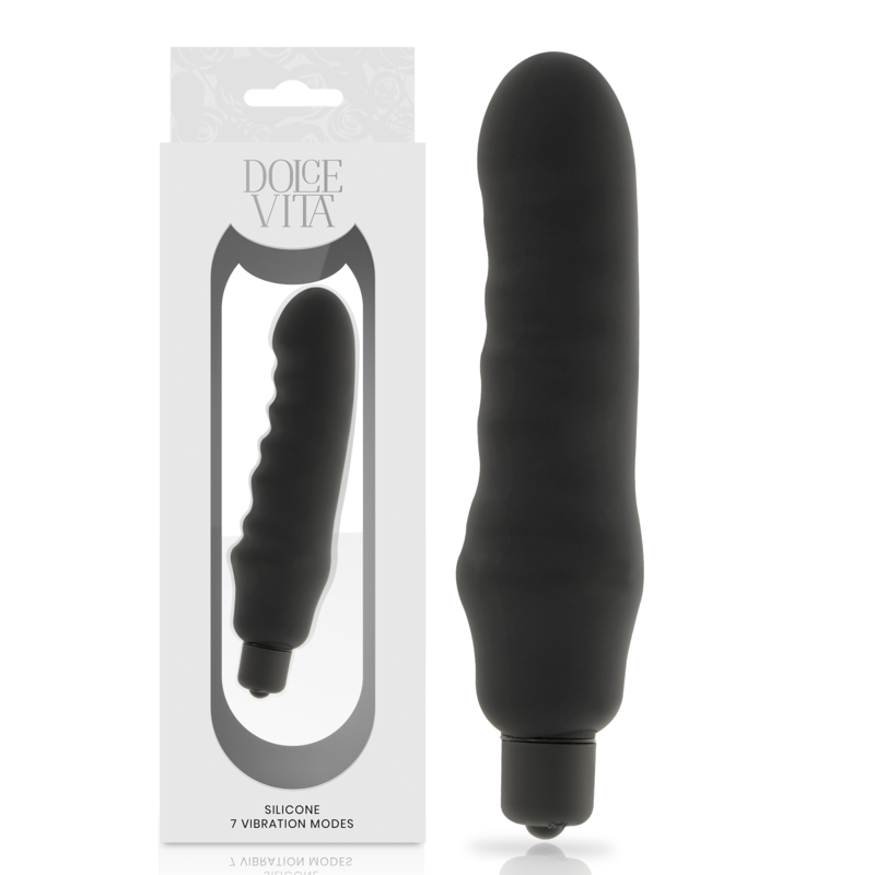 Dolce Vita Genius Vibratore in Silicone Nero