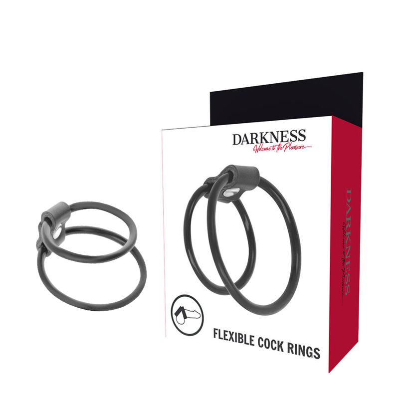 Darkness Anelli Duo per Pene e Testicoli