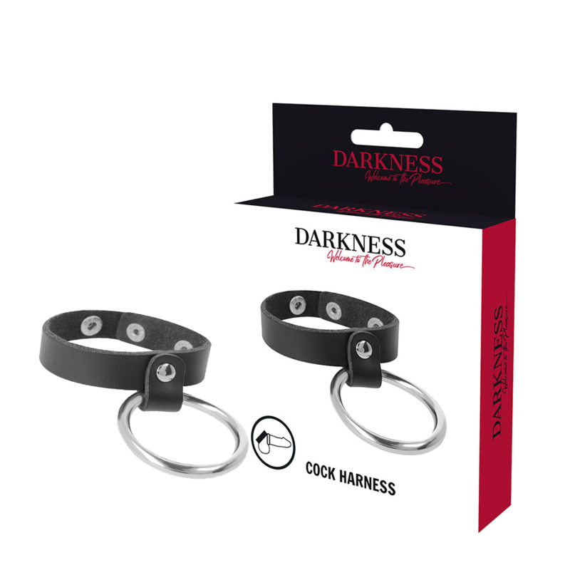Darkness Anello in Metallo per Pene e Testicoli