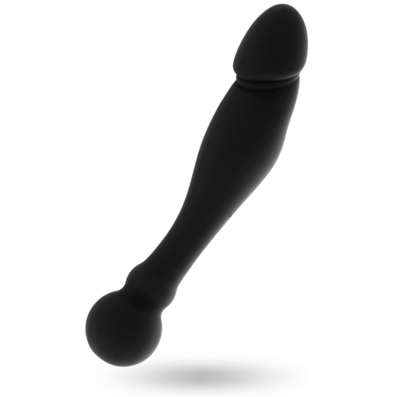 Black&Silver Karl Dildo Punto G Doppia Densità 18 cm – immagine 2