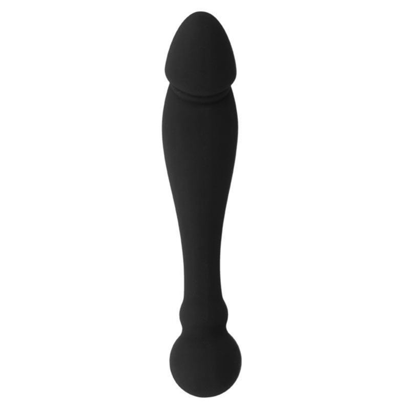 Black&Silver Karl Dildo Punto G Doppia Densità 18 cm – immagine 4