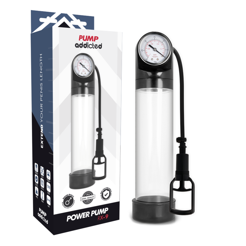 Pump Addicted RX9 Pompa per l'Erezione Trasparente