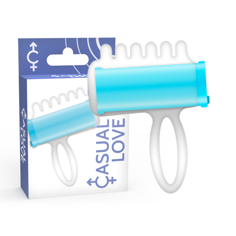 Casual Love Casual Finger Stimolatore Vibrante da Dito Blu