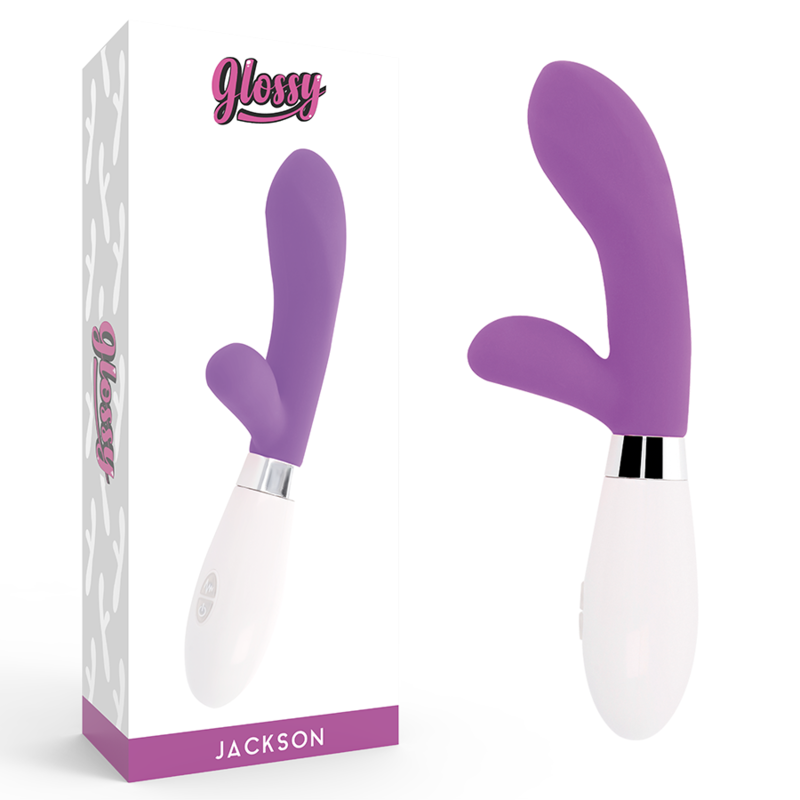 Glossy Jackson Mini Vibratore Rabbit Viola