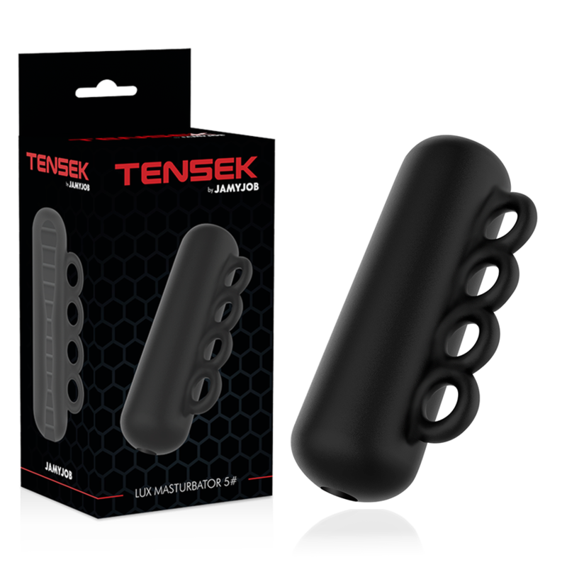Jamyjob Extreme Tensek 5 Masturbatore Nero – immagine 2