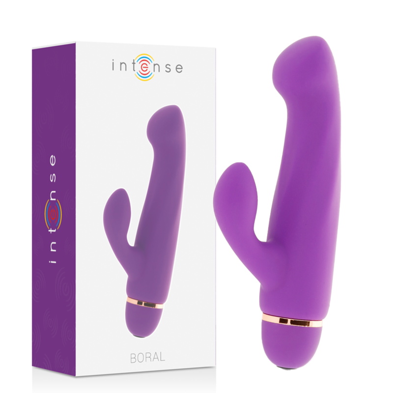 Intense Boral Vibratore in Silicone 20 Velocità Lilla