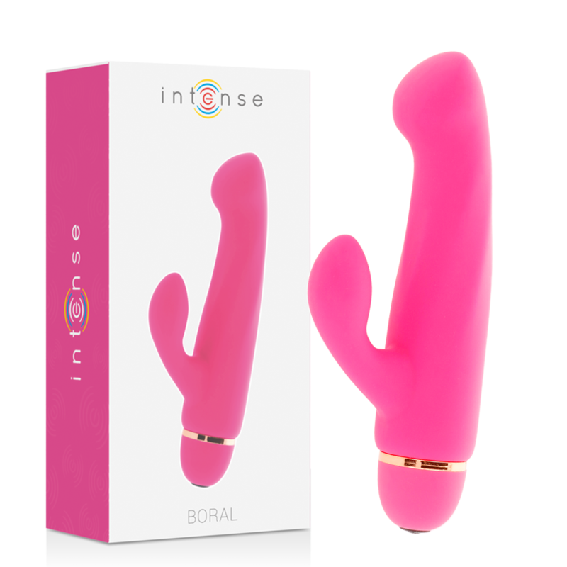 Intense Boral Vibratore in Silicone 20 Velocità Rosa