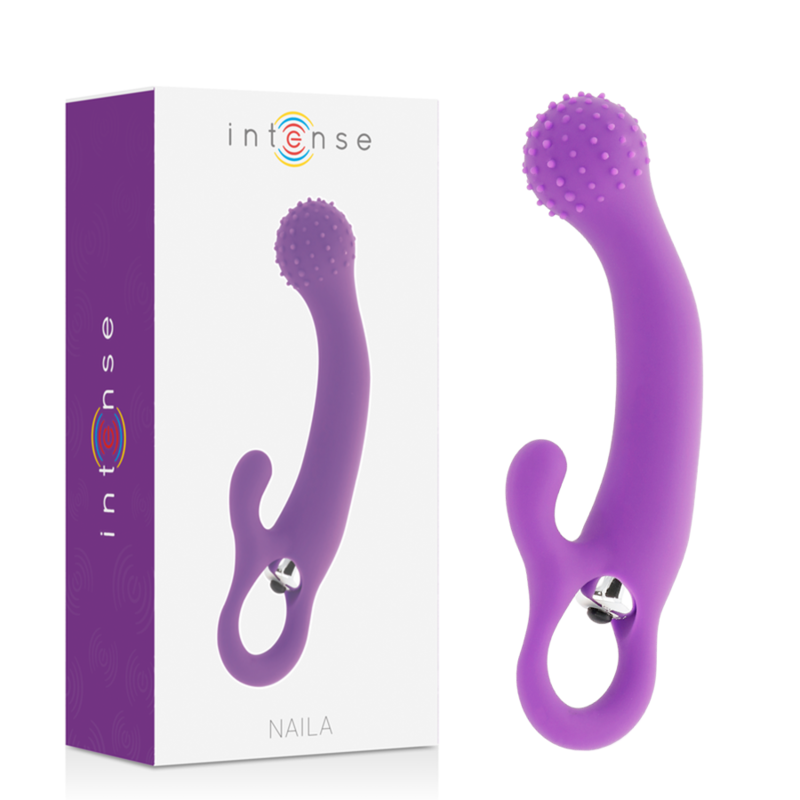 Intense Naila Vibratore in Silicone 7 Velocità Lilla