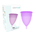 Stercup Coppetta Mestruale Lilla Taglia L in Silicone FDA – immagine 2
