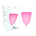 Stercup Coppetta Mestruale Rosa Taglia S in Silicone FDA – immagine 2