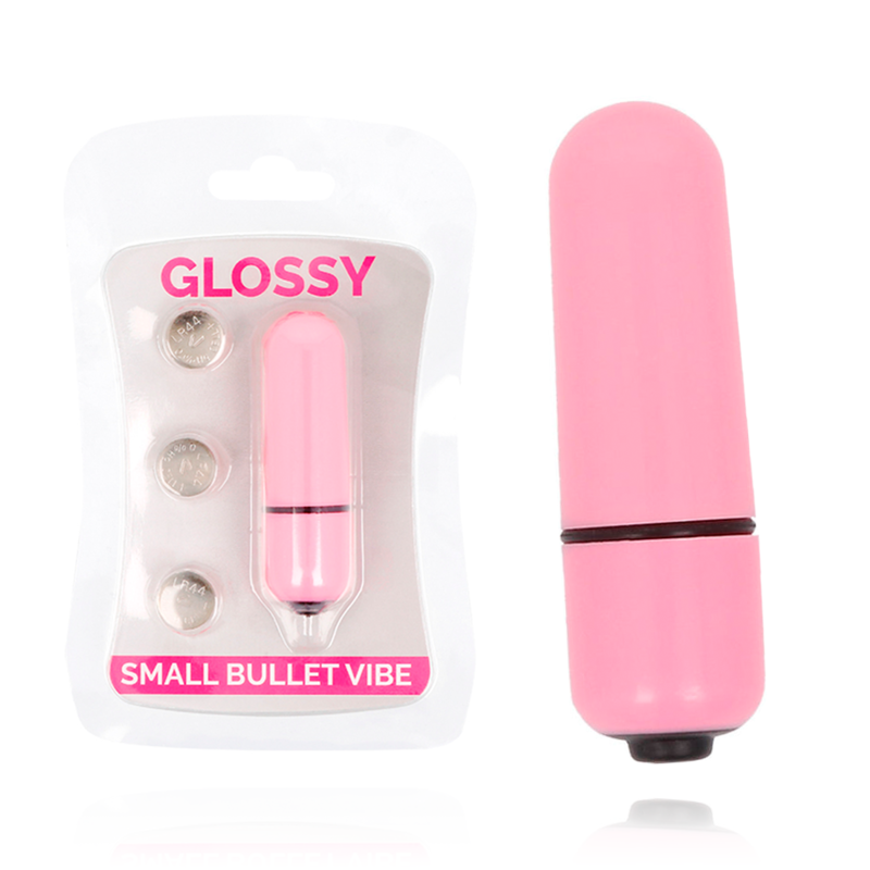 Glossy Small Bullet Vibratore Rosa