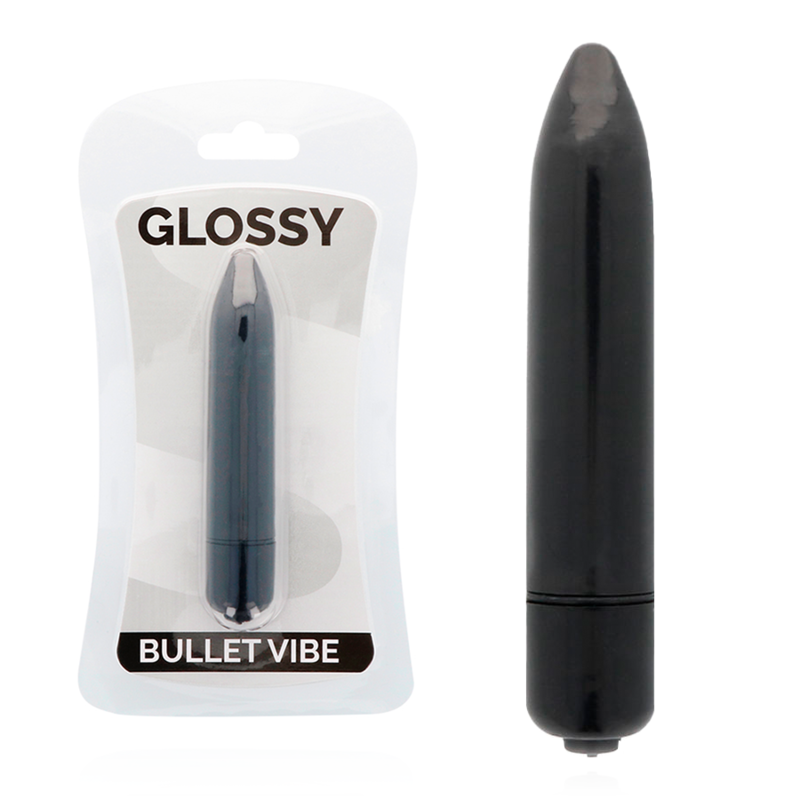 Glossy Thin Vibe Vibratore Nero