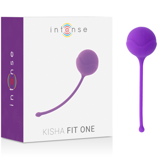 Intense Kisha Fit One Palline Kegel in Silicone Lilla