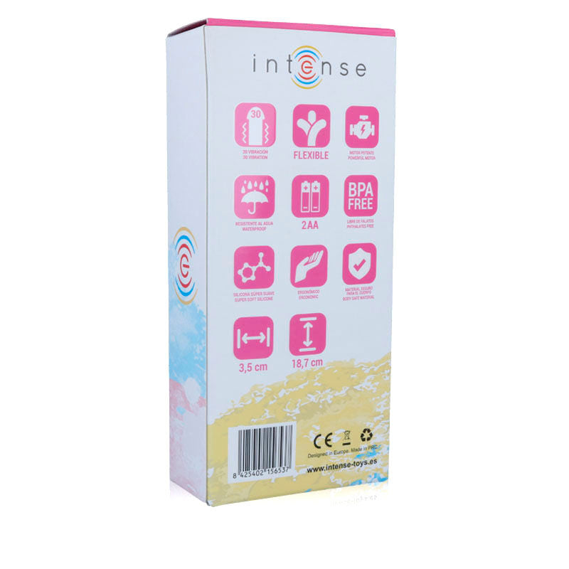 Intense Leo Vibratore in Silicone 30 Velocità Rosa – immagine 4