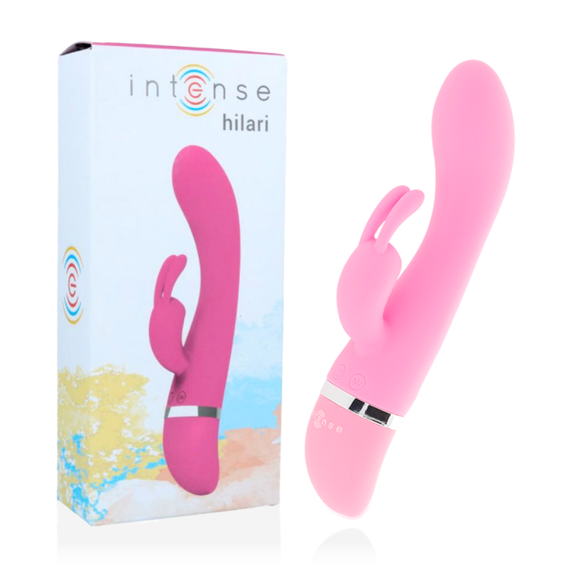 Intense Hilari Vibratore in Silicone 30 Velocità Rosa
