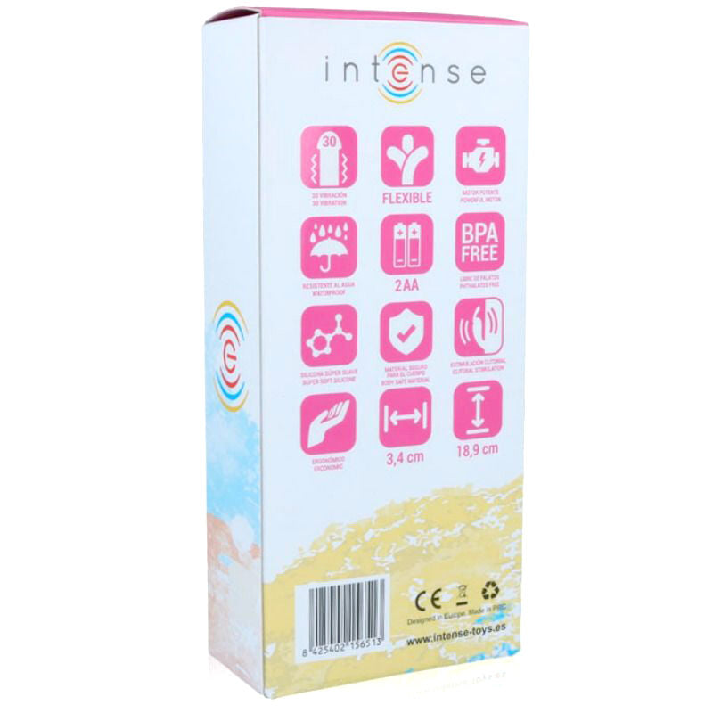 Intense Hilari Vibratore in Silicone 30 Velocità Rosa – immagine 4