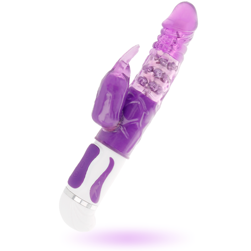 Intense Guppy Vibratore in Silicone 12 Velocità Lilla – immagine 4