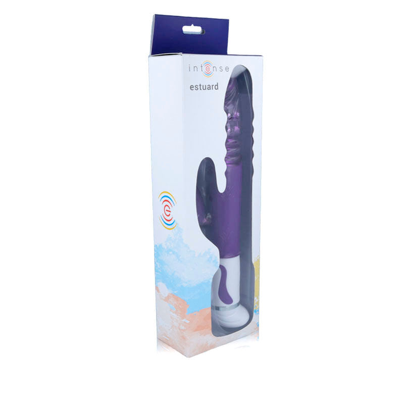 Intense Estuard Vibratore Rabbit Rotante Up & Down Lilla – immagine 5